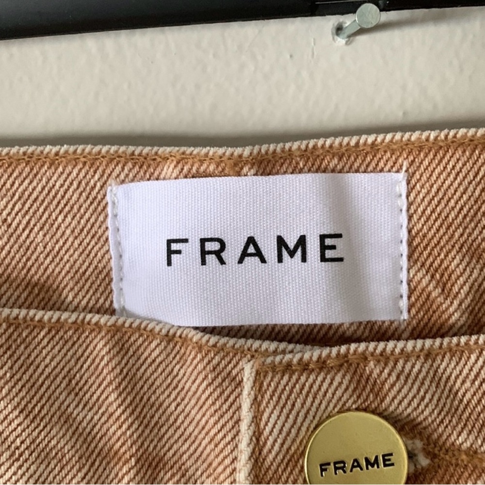 Frame Denim Jeans, Le Sylvie High Rise, color: sand